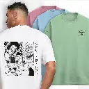 Luffy - Oversized Terry Cotton Tshirt