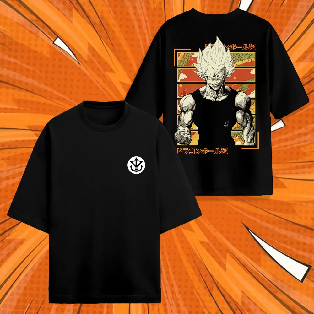 DBZ Vegeta Oversized Tee
