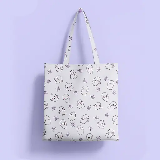 Ghost Print Totebag
