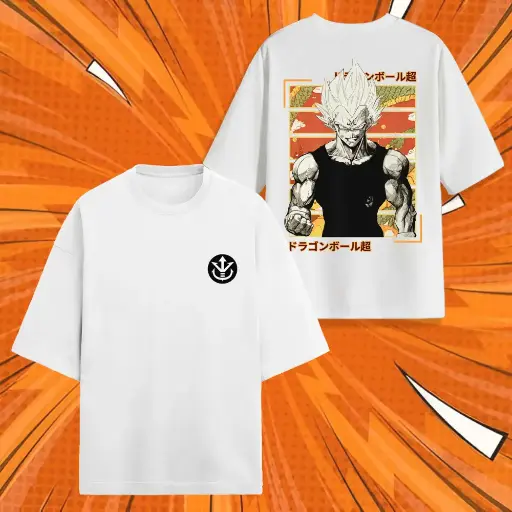 DBZ Vegeta Oversized Tee