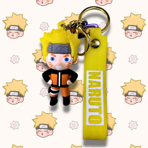 Naruto Rubber Keychain