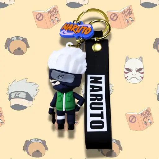 Kakashi Rubber Keychain