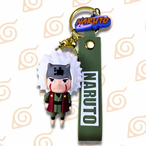 Jiraya Rubber Keychain