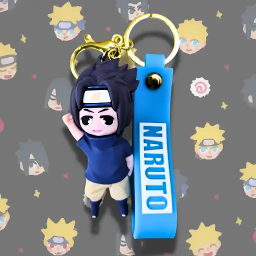 Sasuke Rubber Keychain