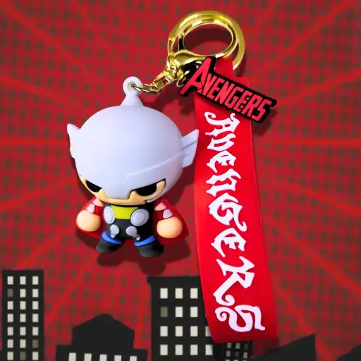 Thor Rubber Keychain